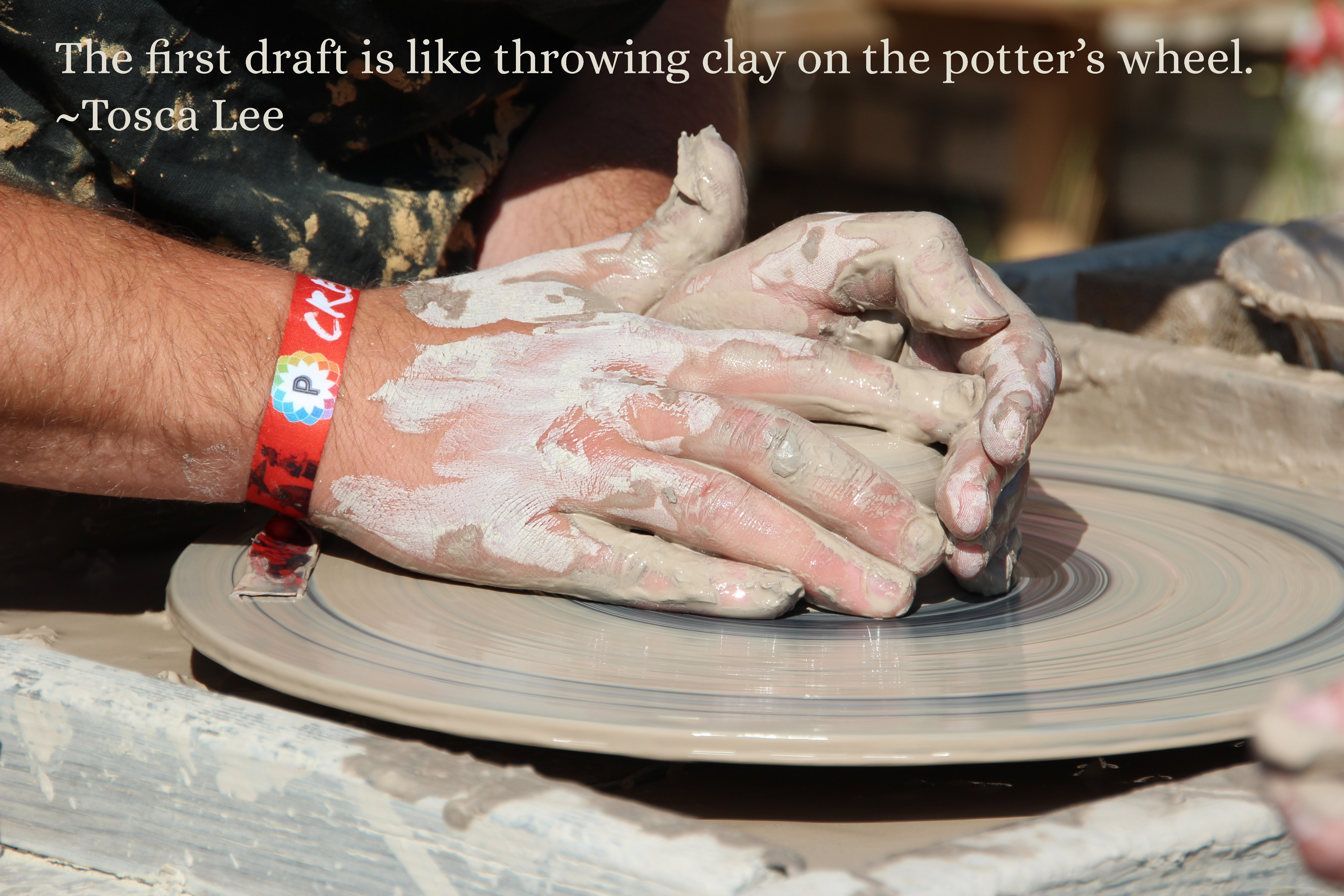 First draft potter quote Tosca Lee
